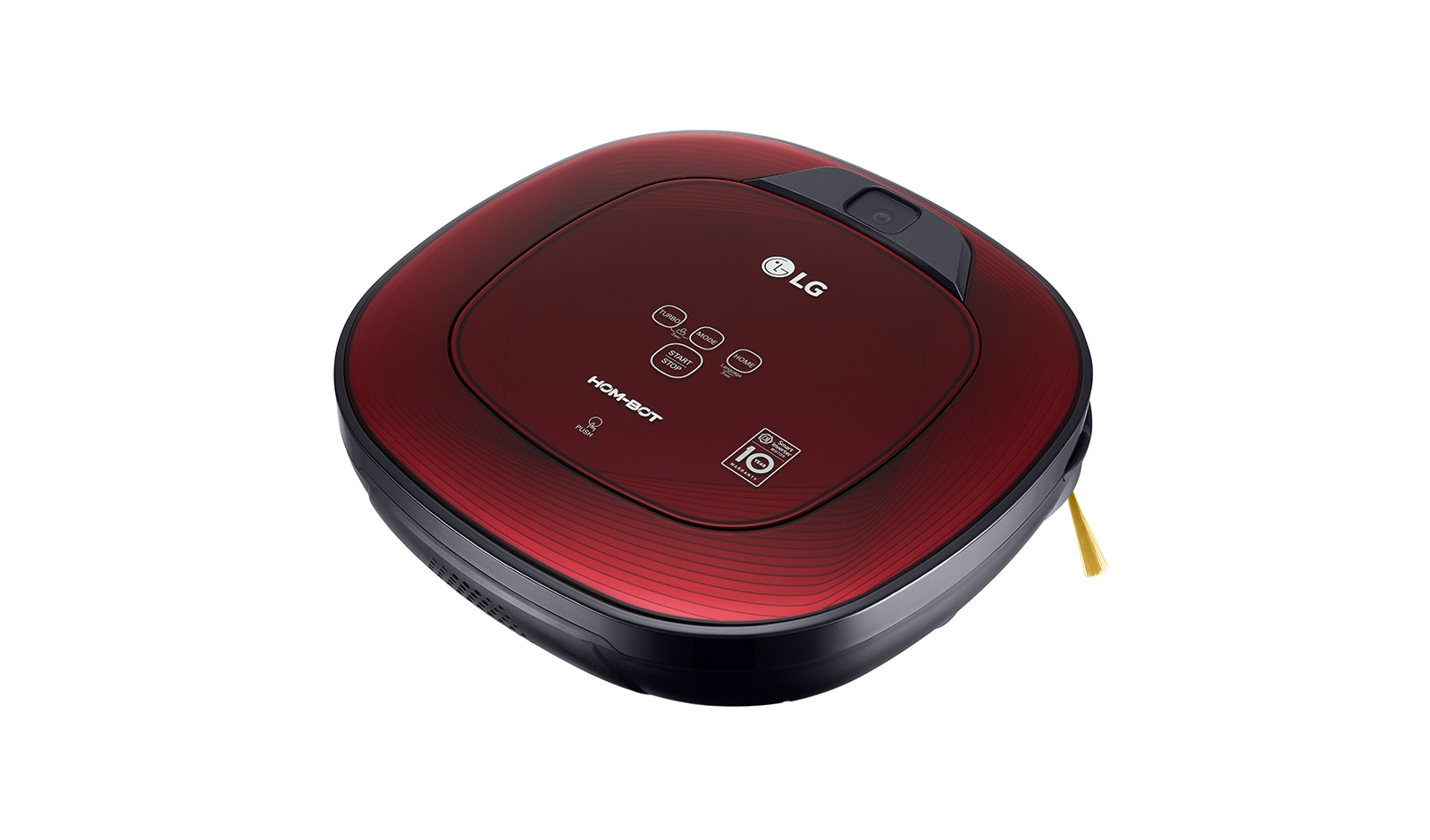 LG HomBot Square im effizienten quadratischen Design mit Robonavi 10.0 für eine Intelligente und komfortable Reinigung, VRD710RRC
